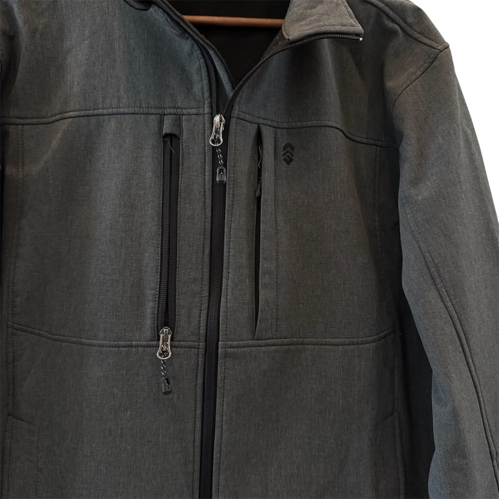 Men's Ultimate Gray Super Softshell Jacket - image 6